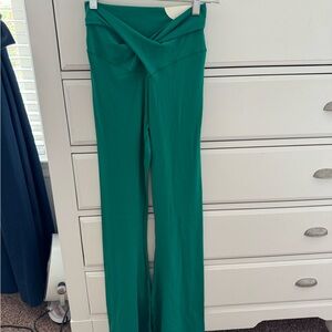 Aerie twist flare leggings NWT